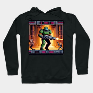 Doom the SNES sidescroller Hoodie